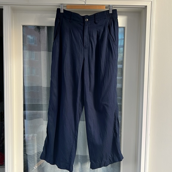 Madewell The Petite Neale Straight-Leg Pant in Drapeweave - Picture 6 of 12